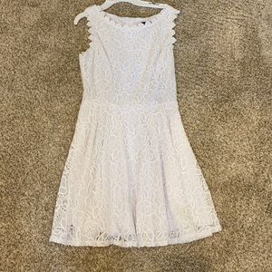 BRAND NEW WHITE LACE DRESS